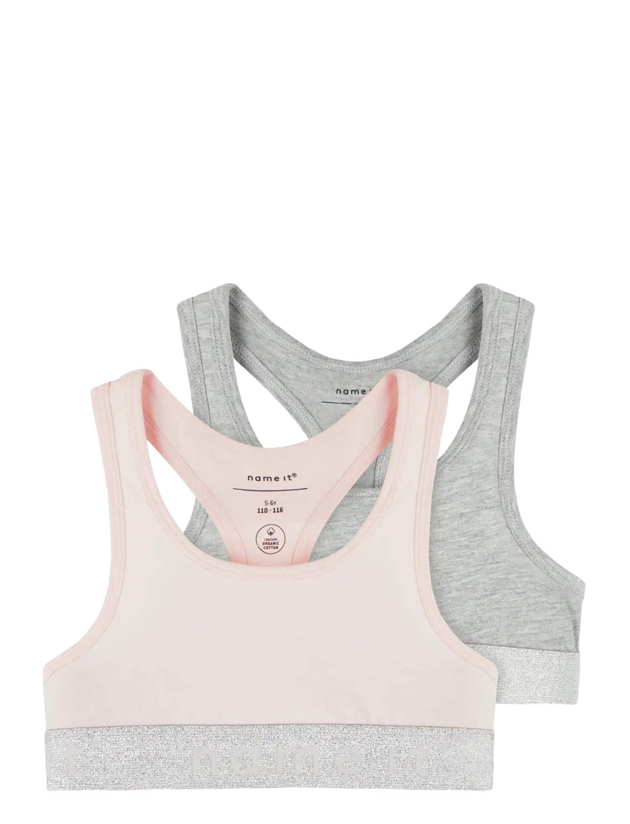 name it NKFSHORT TOP 2P NOOS - 4 for 3 - BARELY PINK / purple