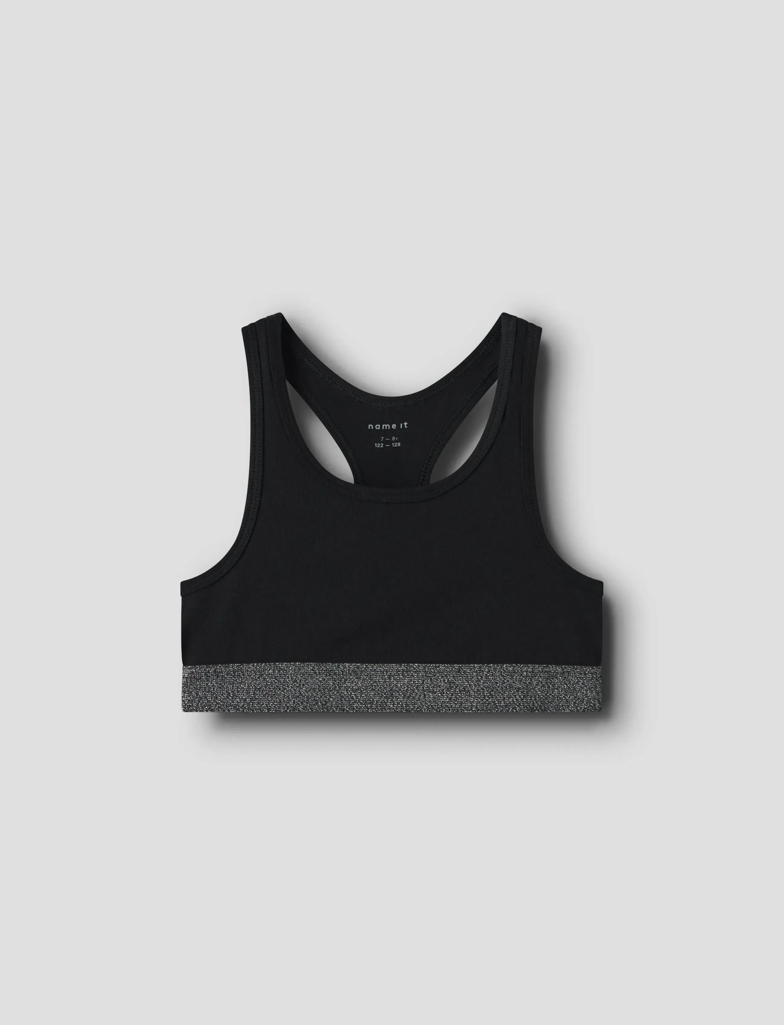 name it - NKFSHORT TOP 2P NOOS - overdele - black - 3