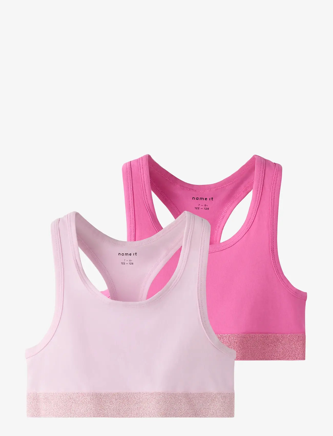 name it - NKFSHORT TOP 2P NOOS - tops - strawberry moon - 0