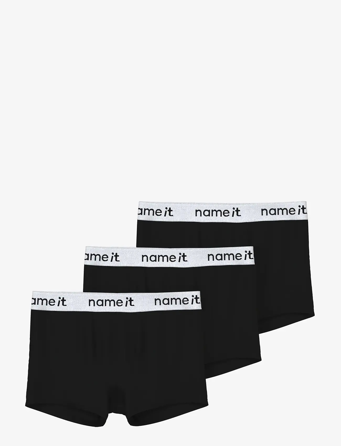 name it - NKMBOXER 3P NOOS - unterhosen - black - 0