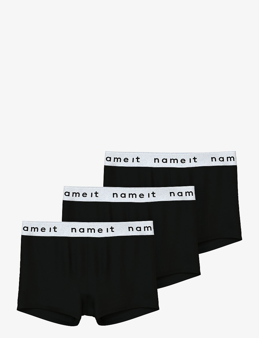 name it - NKMBOXER 3P NOOS - kalsonger - black - 0