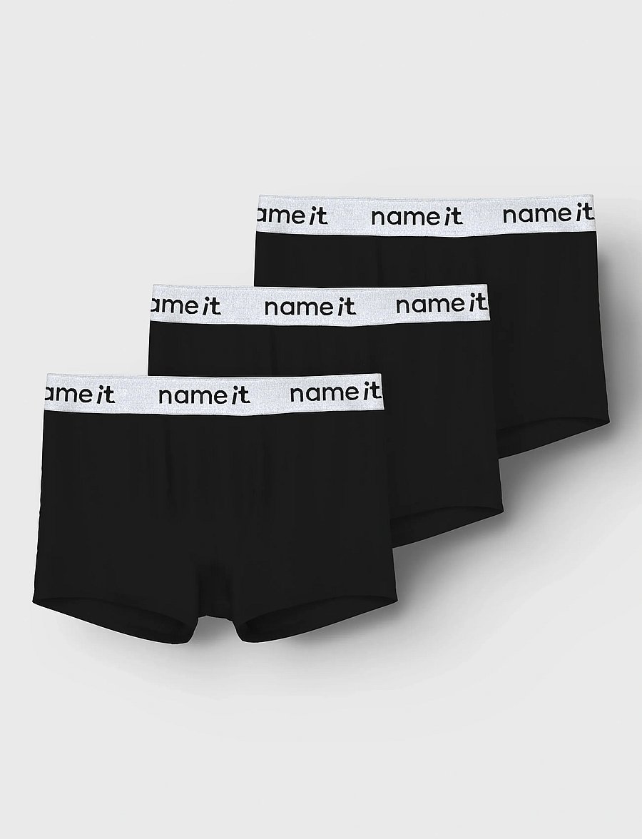name it - NKMBOXER 3P NOOS - kalsonger - black - 2