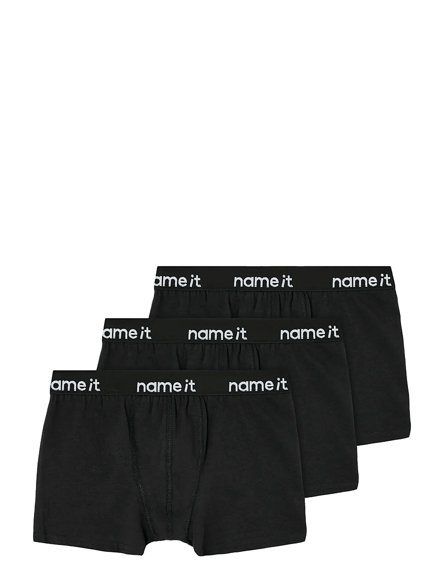 name it - NKMBOXER 3P NOOS - aluspüksid - black - 0