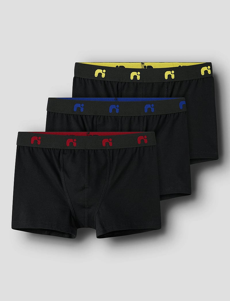 name it - NKMBOXER 3P NOOS - kalsonger - black - 0