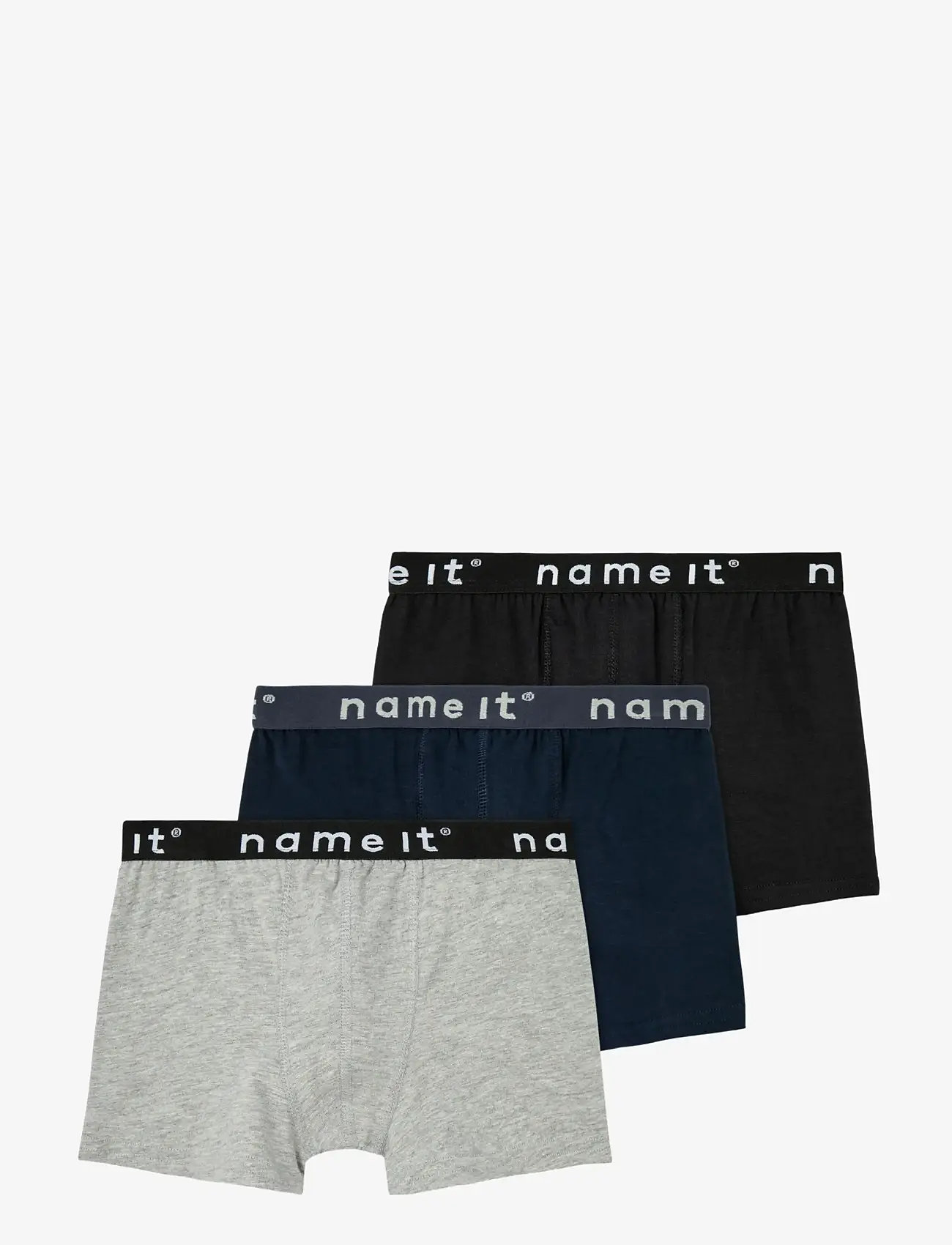 name it - NKMBOXER 3P NOOS - unterhosen - black - 1