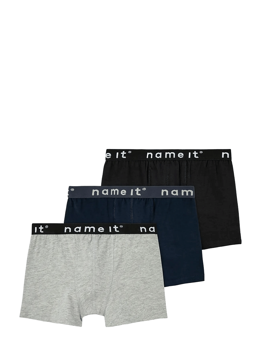 name it - NKMBOXER 3P NOOS - onderbroeken - black - 1