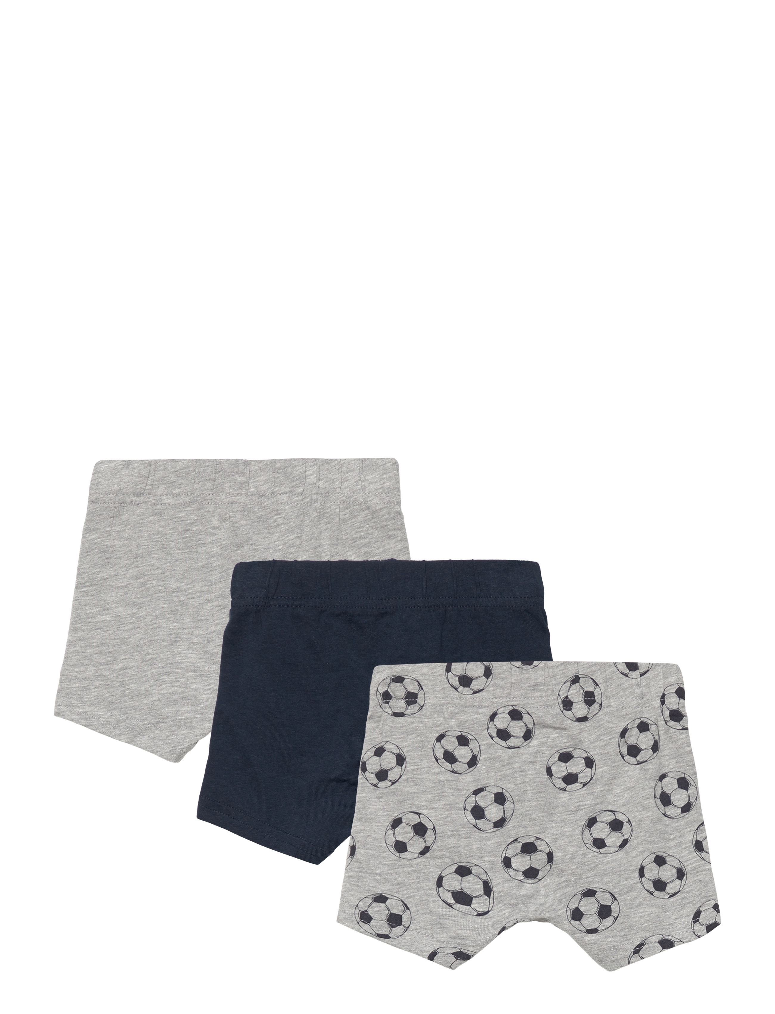 name it - NKMTIGHTS 3P MELANGE FOOTBALL NOOS - grey melange - 1