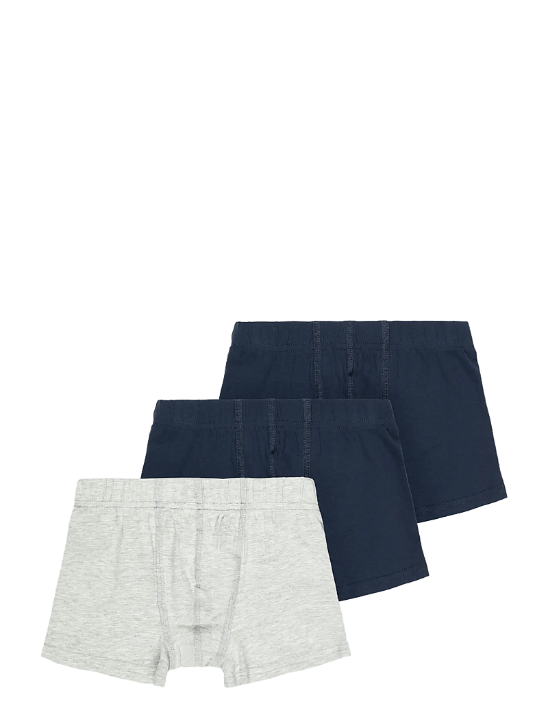 name it - NKMTIGHTS 3P NOOS - underbukser - grey melange - 1