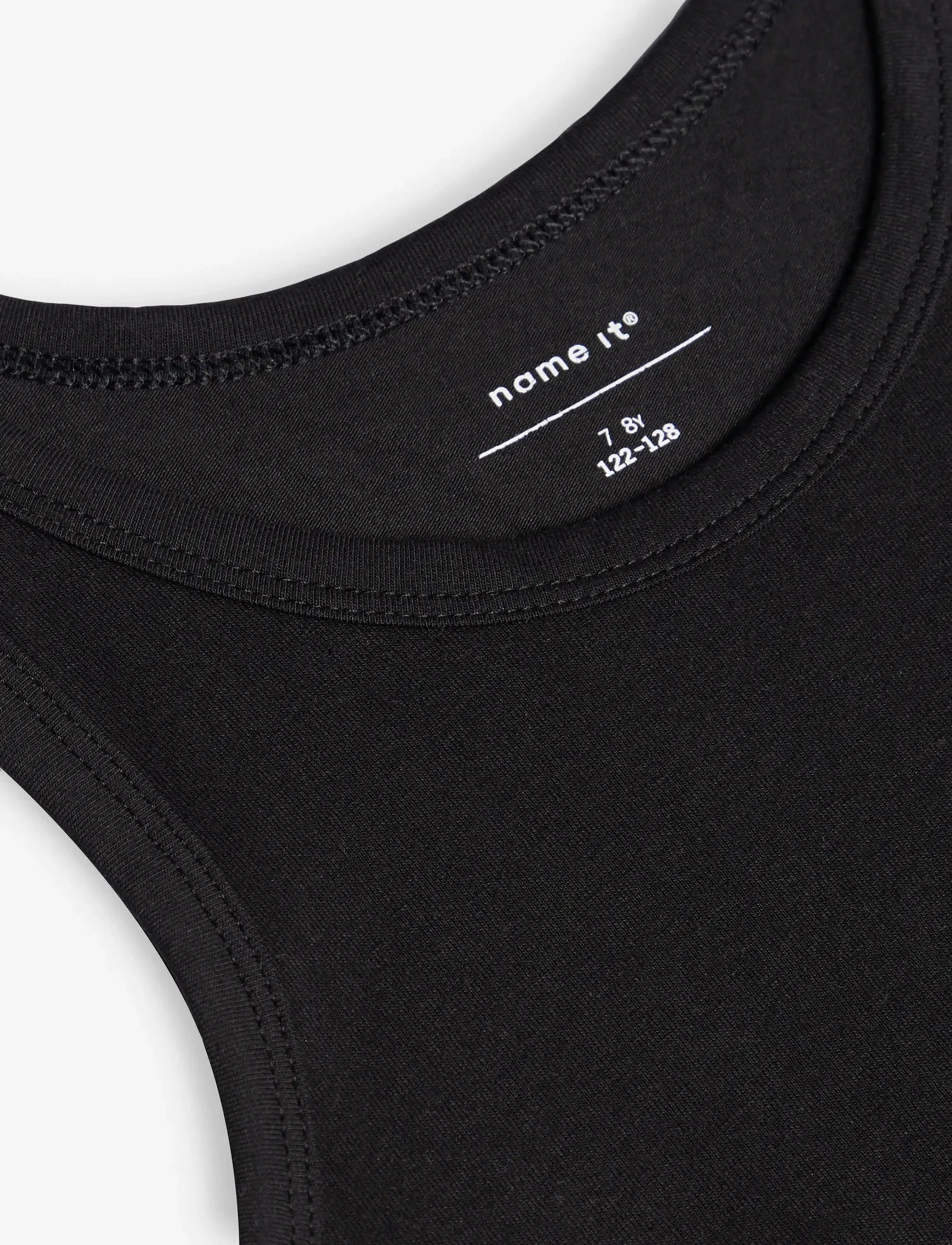 name it - NKMTANK TOP 2P NOOS - laveste priser - black - 3