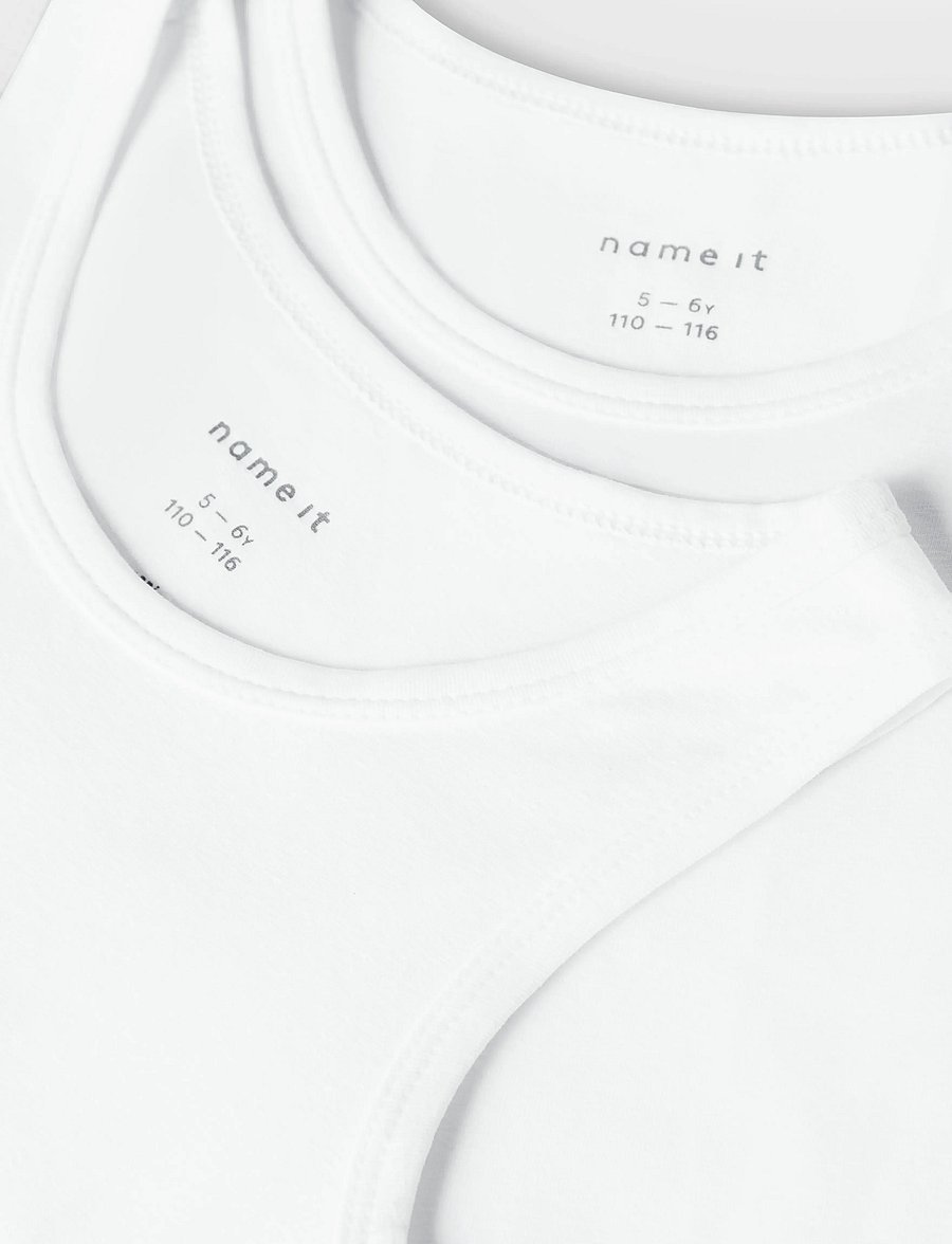name it - NKMTANK TOP 2P NOOS - topid - bright white - 2