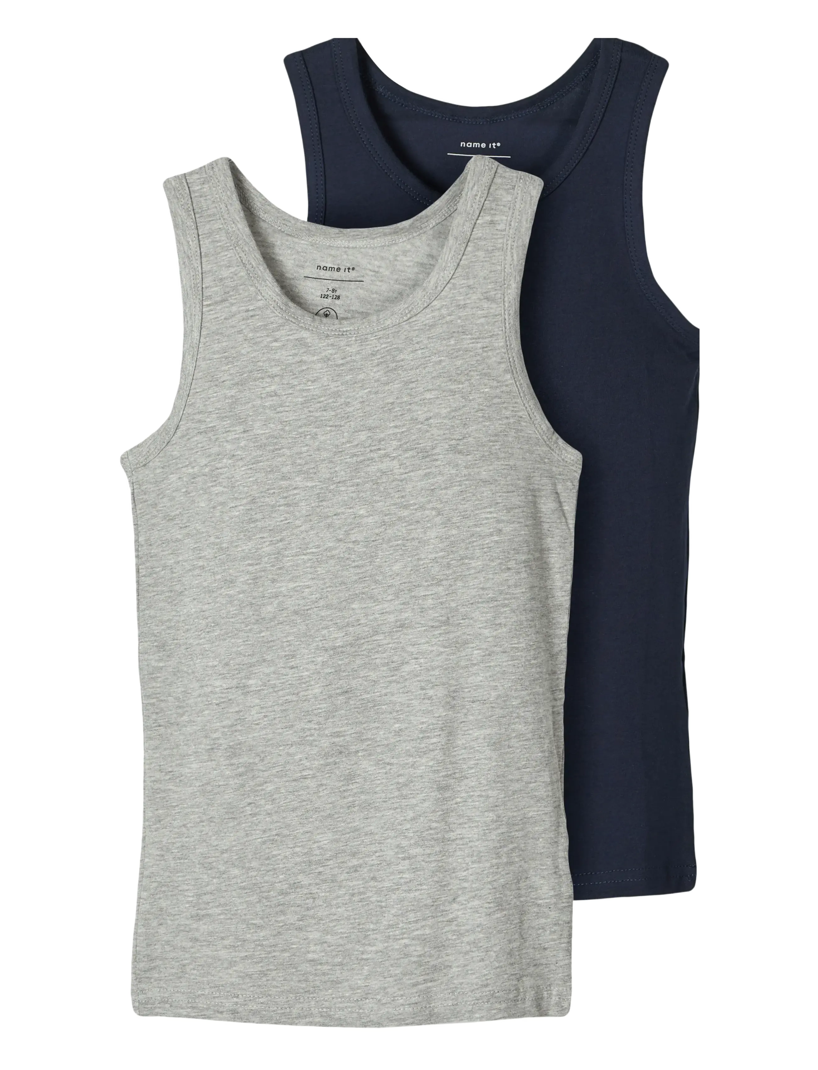 name it NKMTANK TOP 2P NOOS - Mitmikpakk - GREY MELANGE / multi