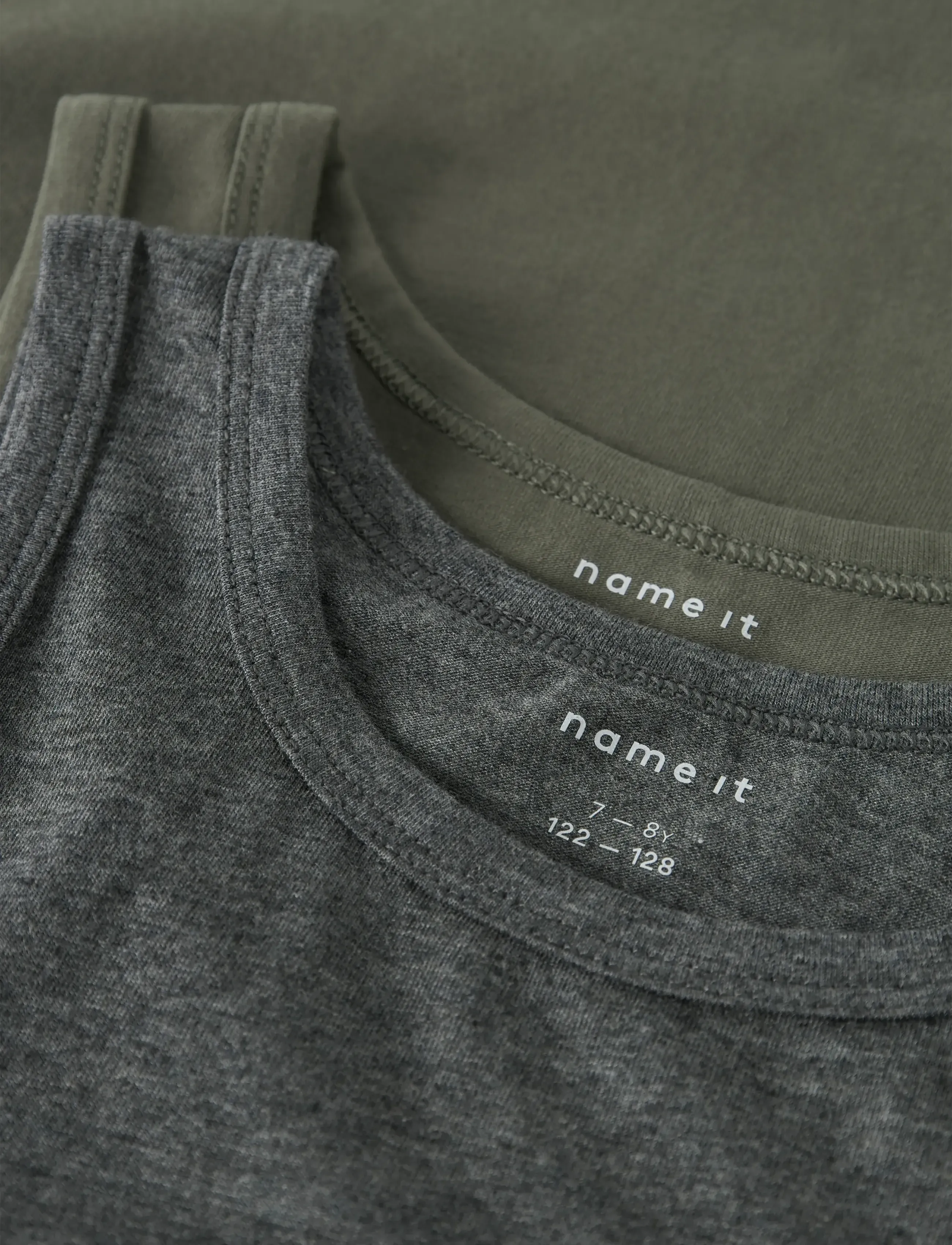 name it - NKMTANK TOP 2P NOOS - overdele - tea leaf - 3