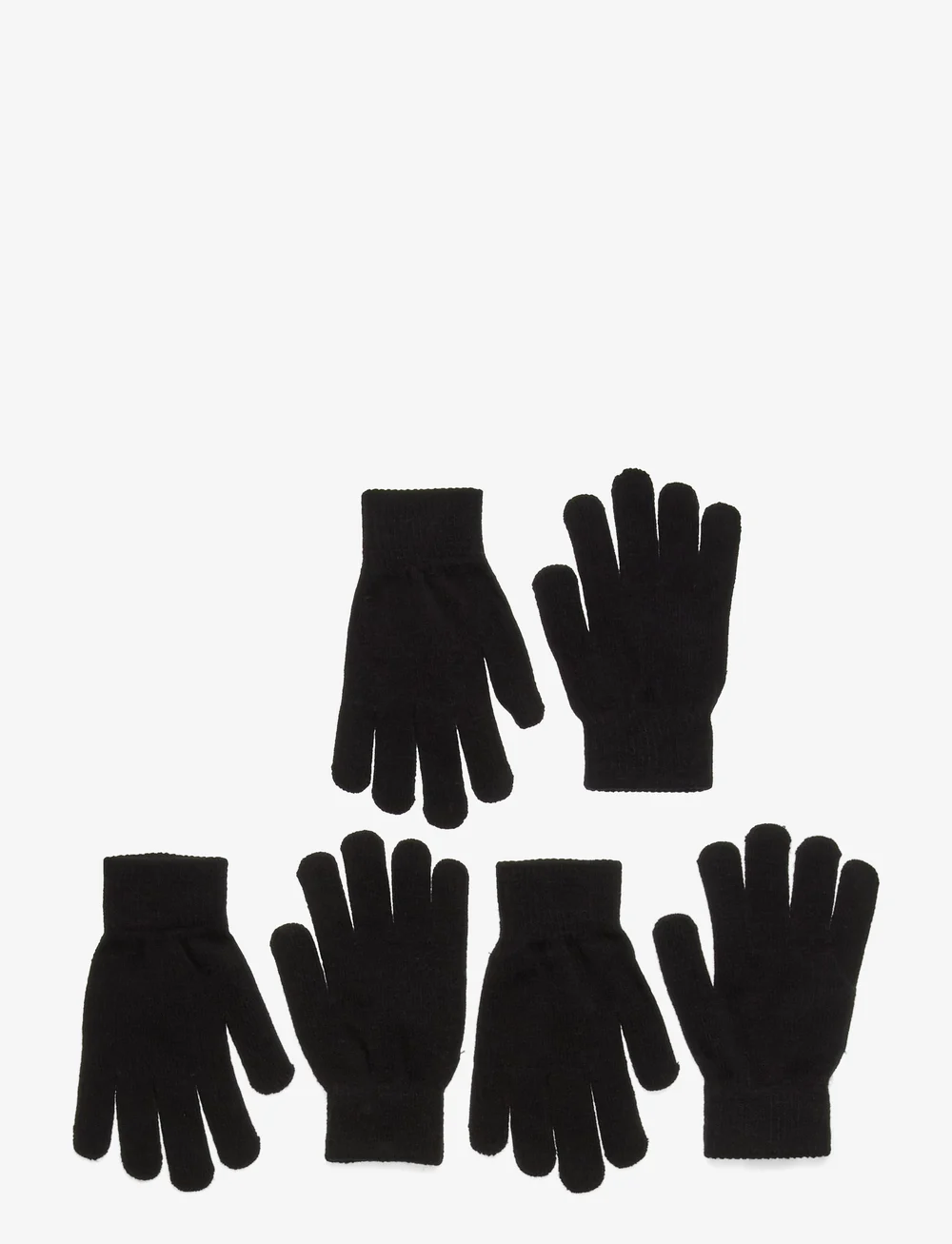 name it - NKNMAGIC GLOVES 3P NOOS - handschoenen - black - 1