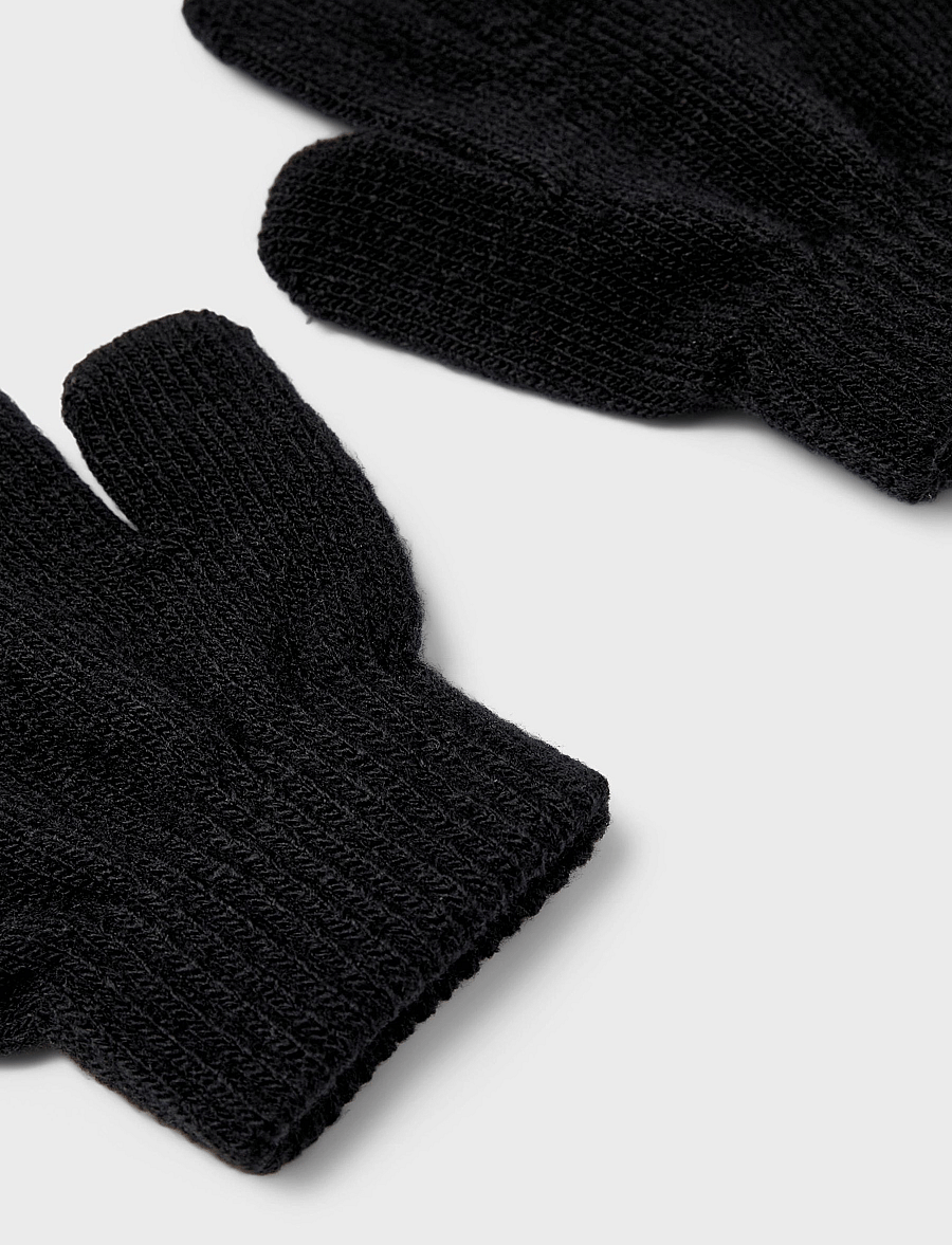 name it - NKNMAGIC GLOVES 3P NOOS - handschuhe - black - 3