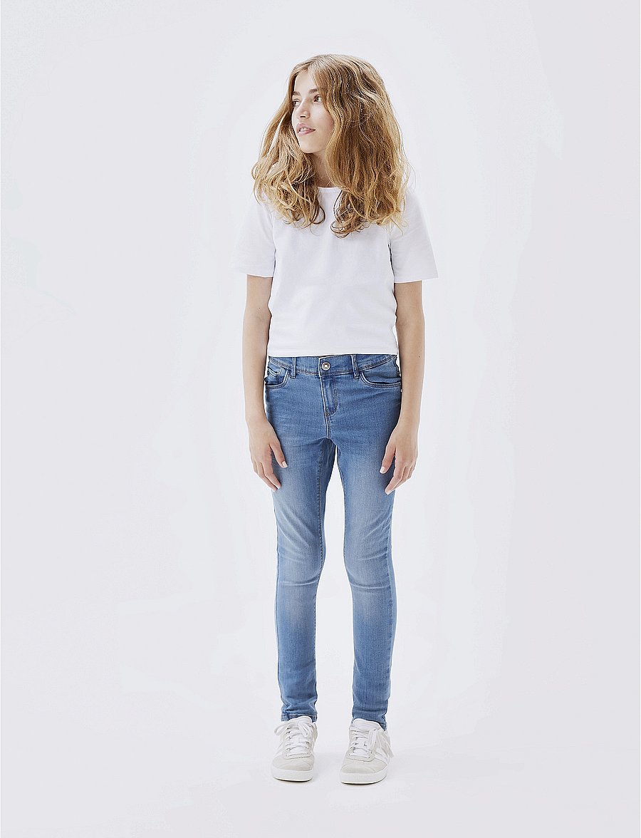 name it - NKFPOLLY SKINNY JEANS 1262-TA NOOS - skinny jeans - light blue denim - 0