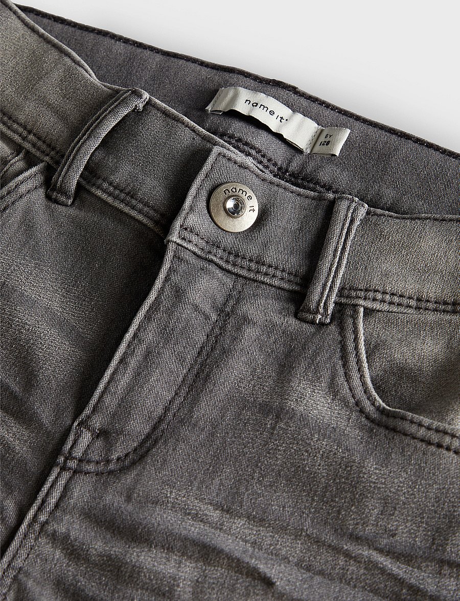 name it - NKFPOLLY SKINNY JEANS 1262-TA NOOS - skinny jeans - light grey denim - 4