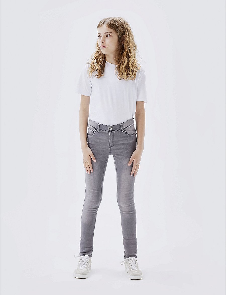 name it - NKFPOLLY SKINNY JEANS 1262-TA NOOS - skinny jeans - light grey denim - 5