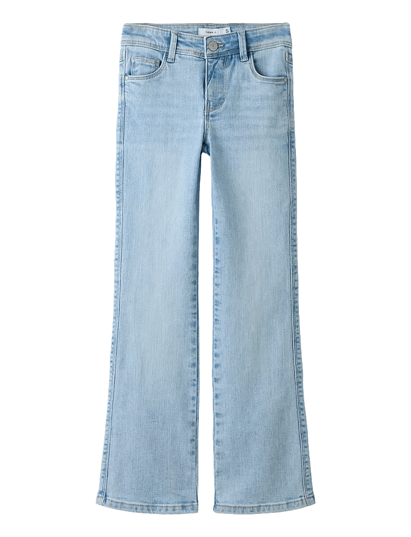 name it - NKFPOLLY SKINNY BOOT JEANS 1142-AU NOOS - bootcut jeans - light blue bleached denim - 1