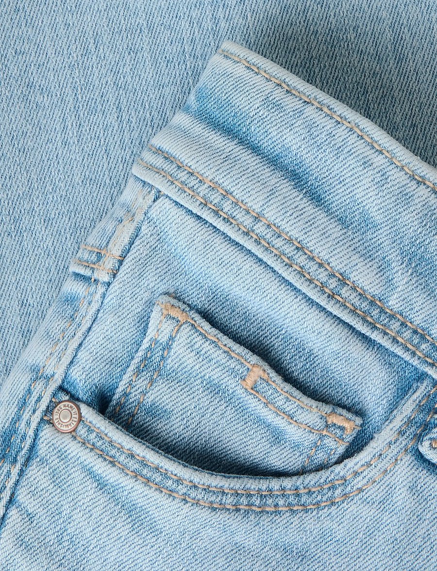 name it - NKFPOLLY SKINNY BOOT JEANS 1142-AU NOOS - bootcut jeans - light blue bleached denim - 4
