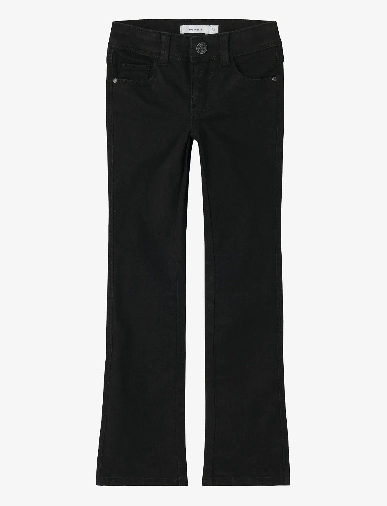 name it - NKFPOLLY SKINNY BOOT JEANS 1142-AU NOOS - bootcut jeans - black denim - 0