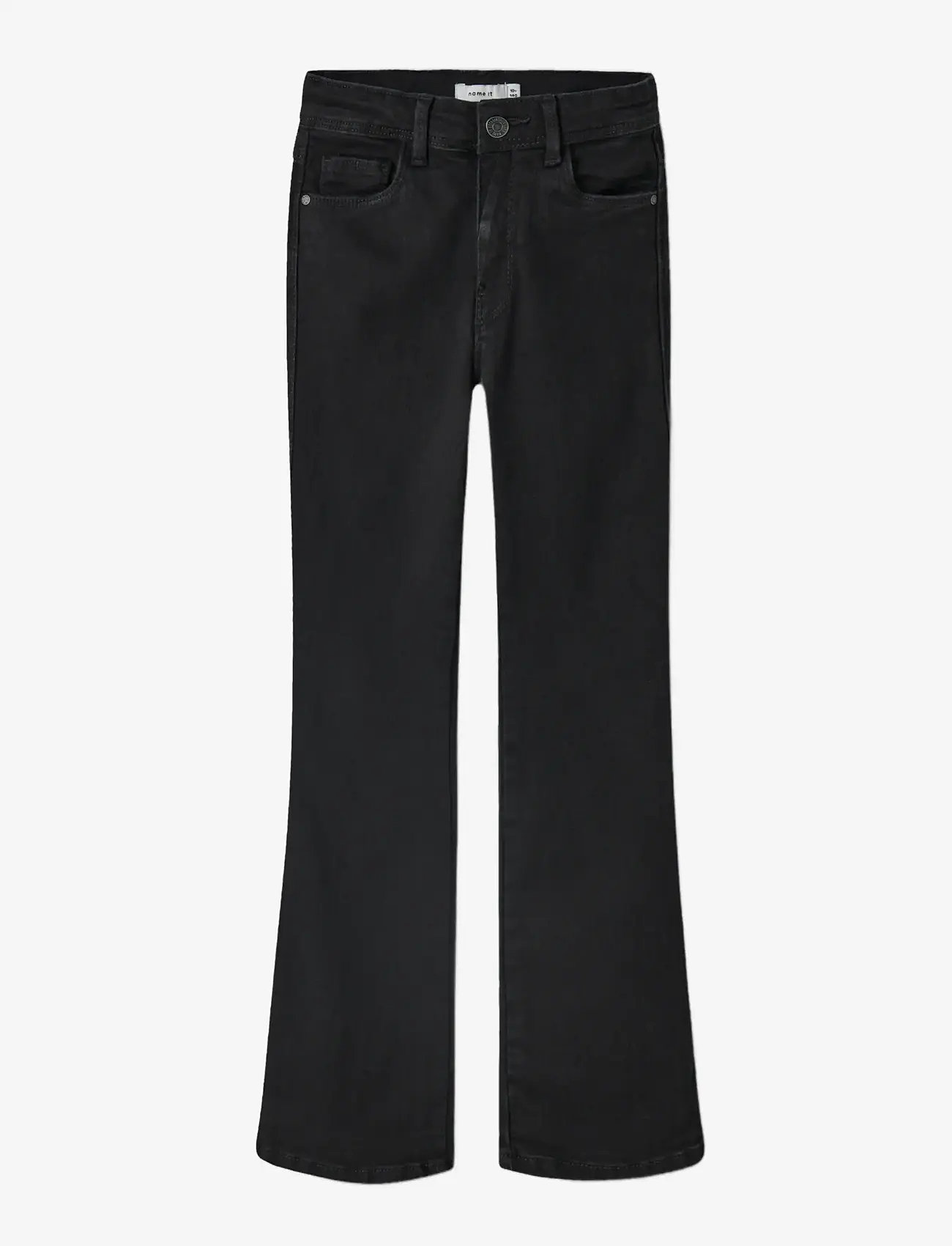 name it - NKFPOLLY SKINNY BOOT JEANS 1142-AU NOOS - bootcut jeans - black denim - 2