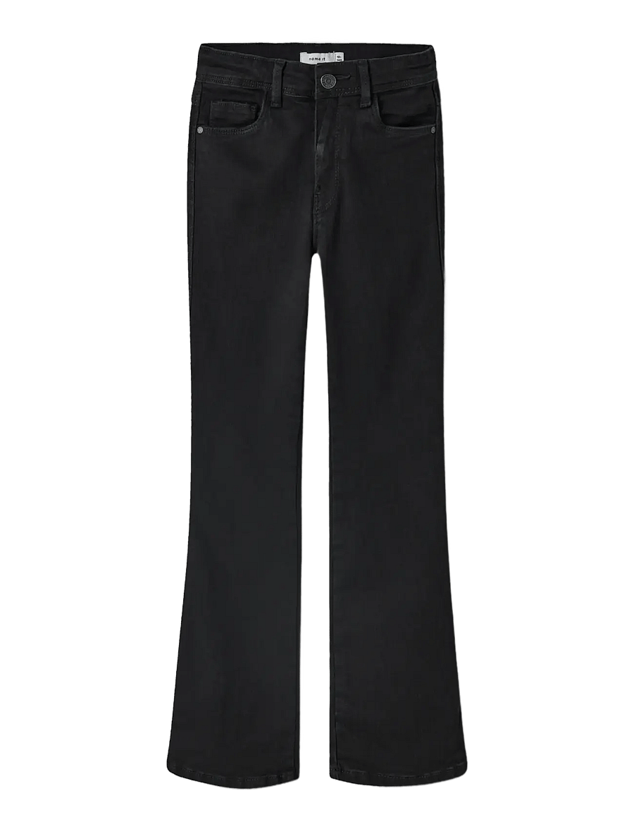 name it - NKFPOLLY SKINNY BOOT JEANS 1142-AU NOOS - bootcut jeans - black denim - 2