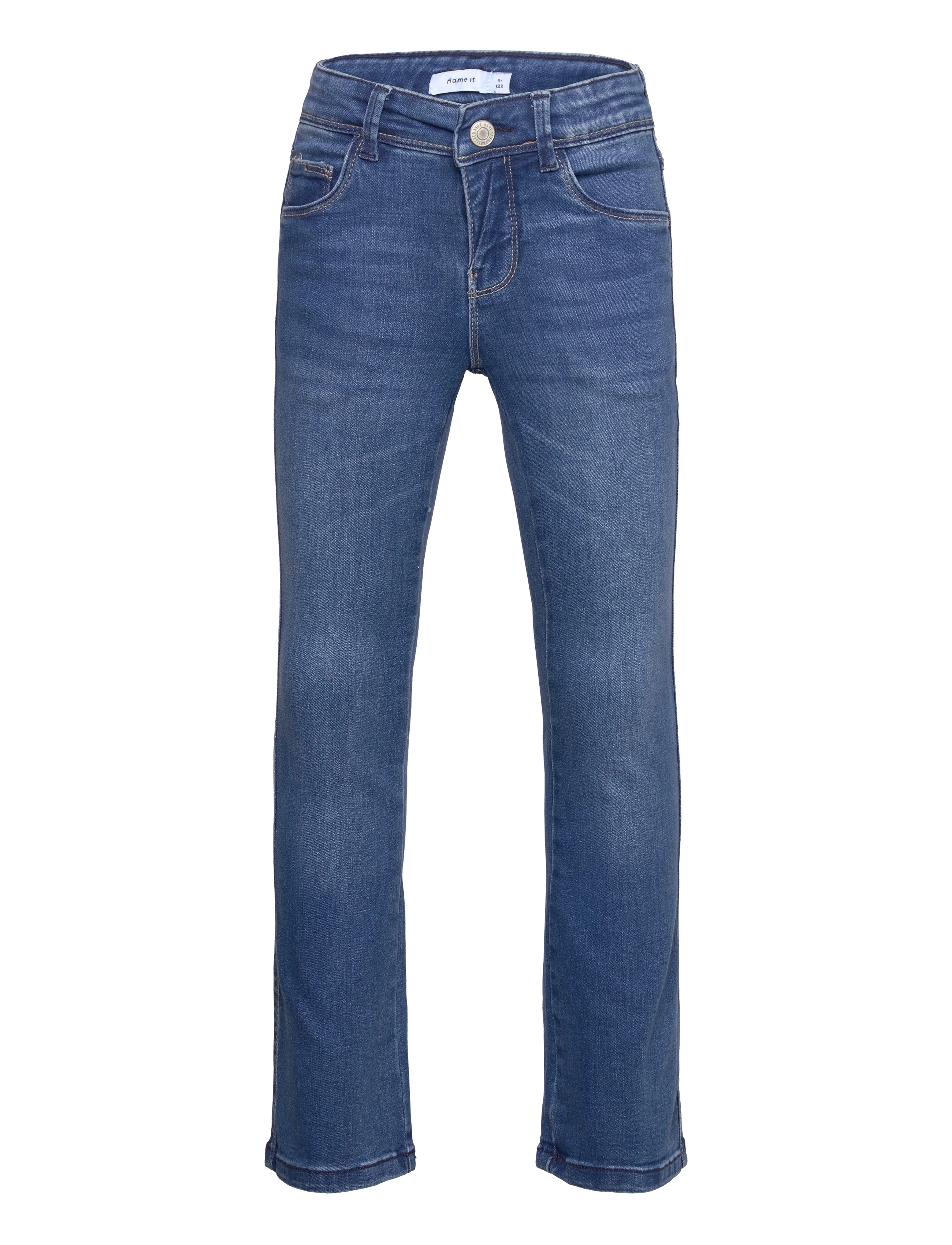 name it NKFPOLLY SKINNY BOOT JEANS 1142-AU NOOS - Jeans - DARK BLUE DENIM / blue