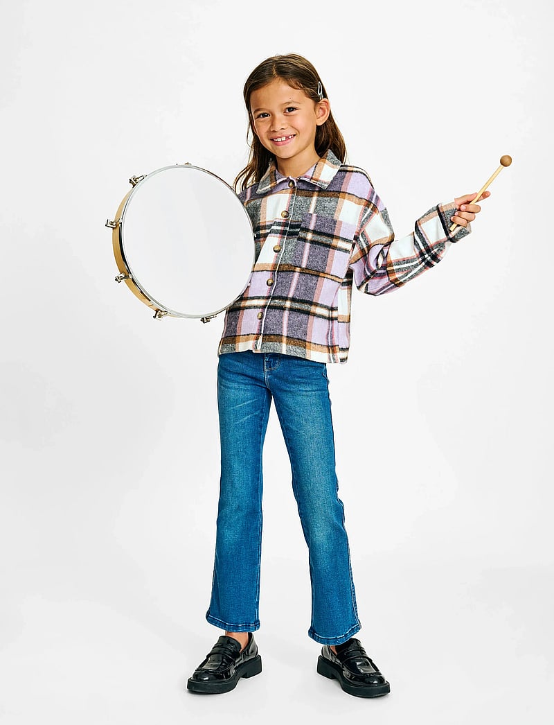 name it - NKFPOLLY SKINNY BOOT JEANS 1142-AU NOOS - bootcut jeans - dark blue denim - 0