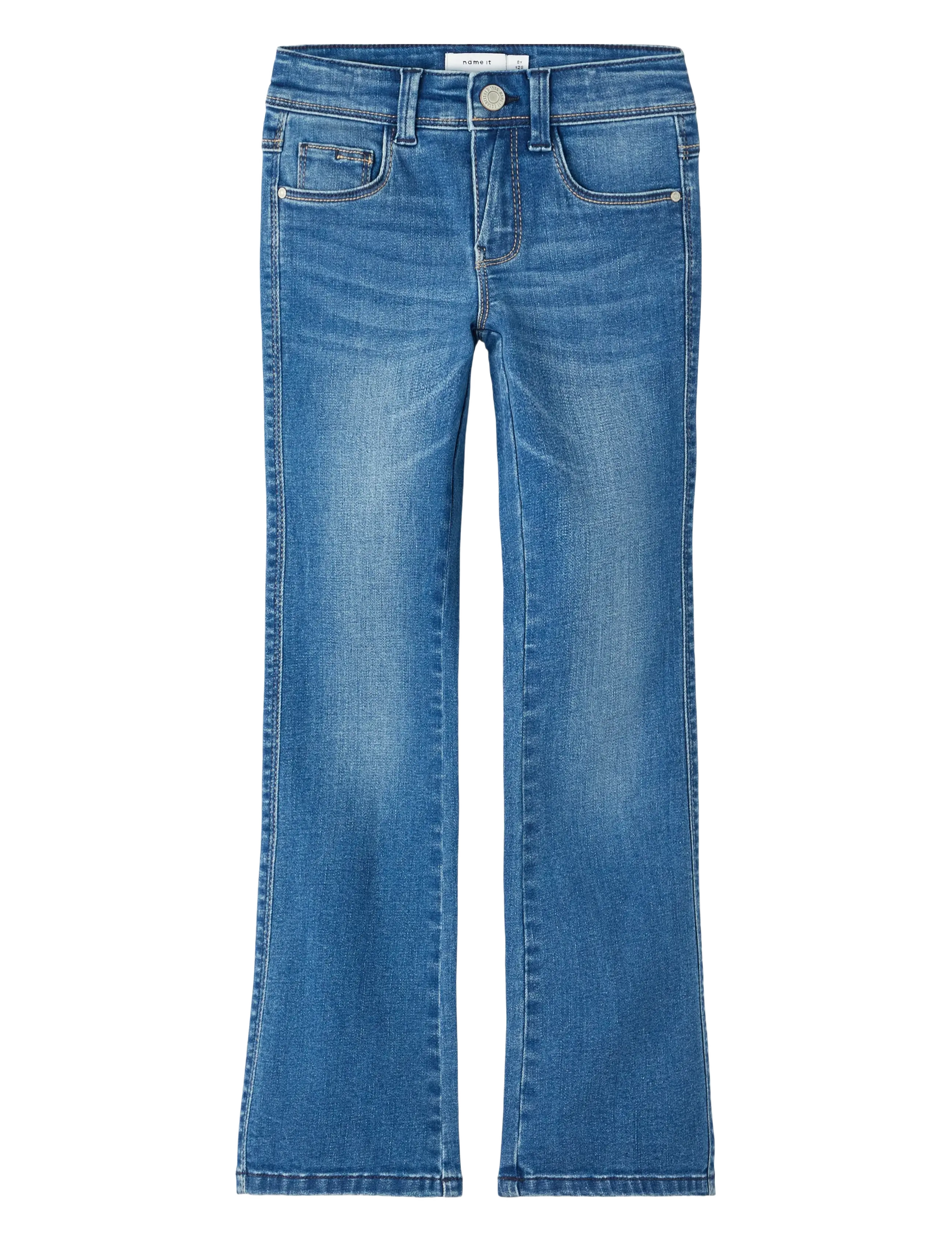 name it - NKFPOLLY SKINNY BOOT JEANS 1142-AU NOOS - bootcut jeans - dark blue denim - 3