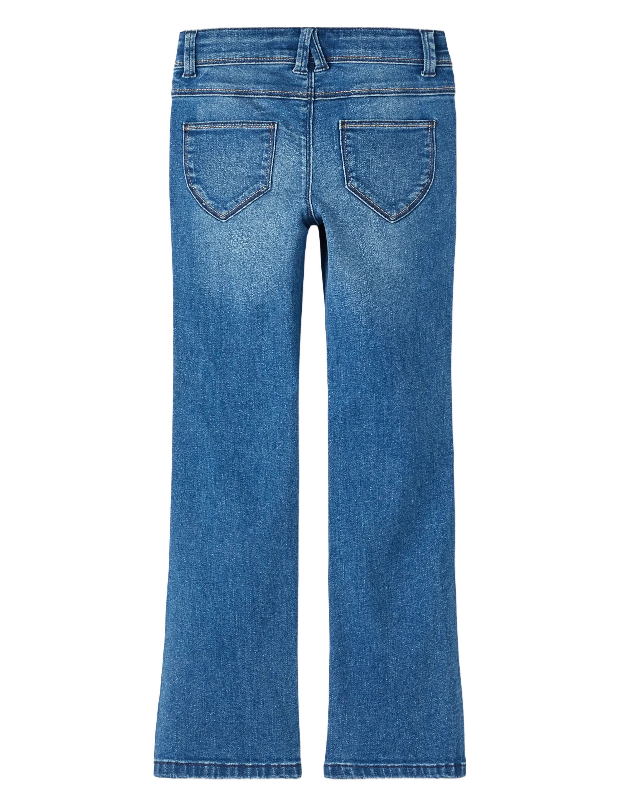name it - NKFPOLLY SKINNY BOOT JEANS 1142-AU NOOS - bootcut jeans - dark blue denim - 4
