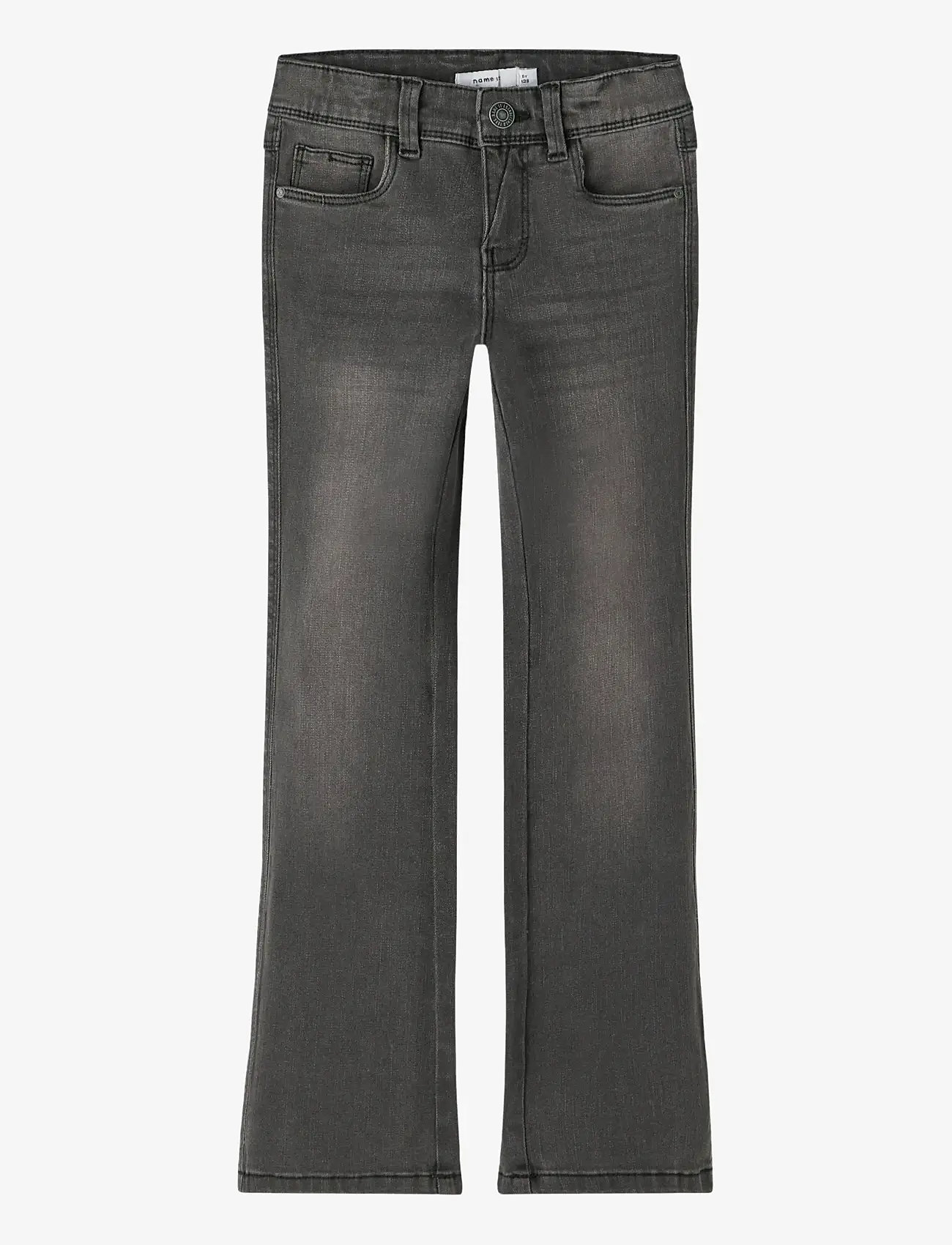 name it - NKFPOLLY SKINNY BOOT JEANS 1142-AU NOOS - bootcut jeans - dark grey denim - 1