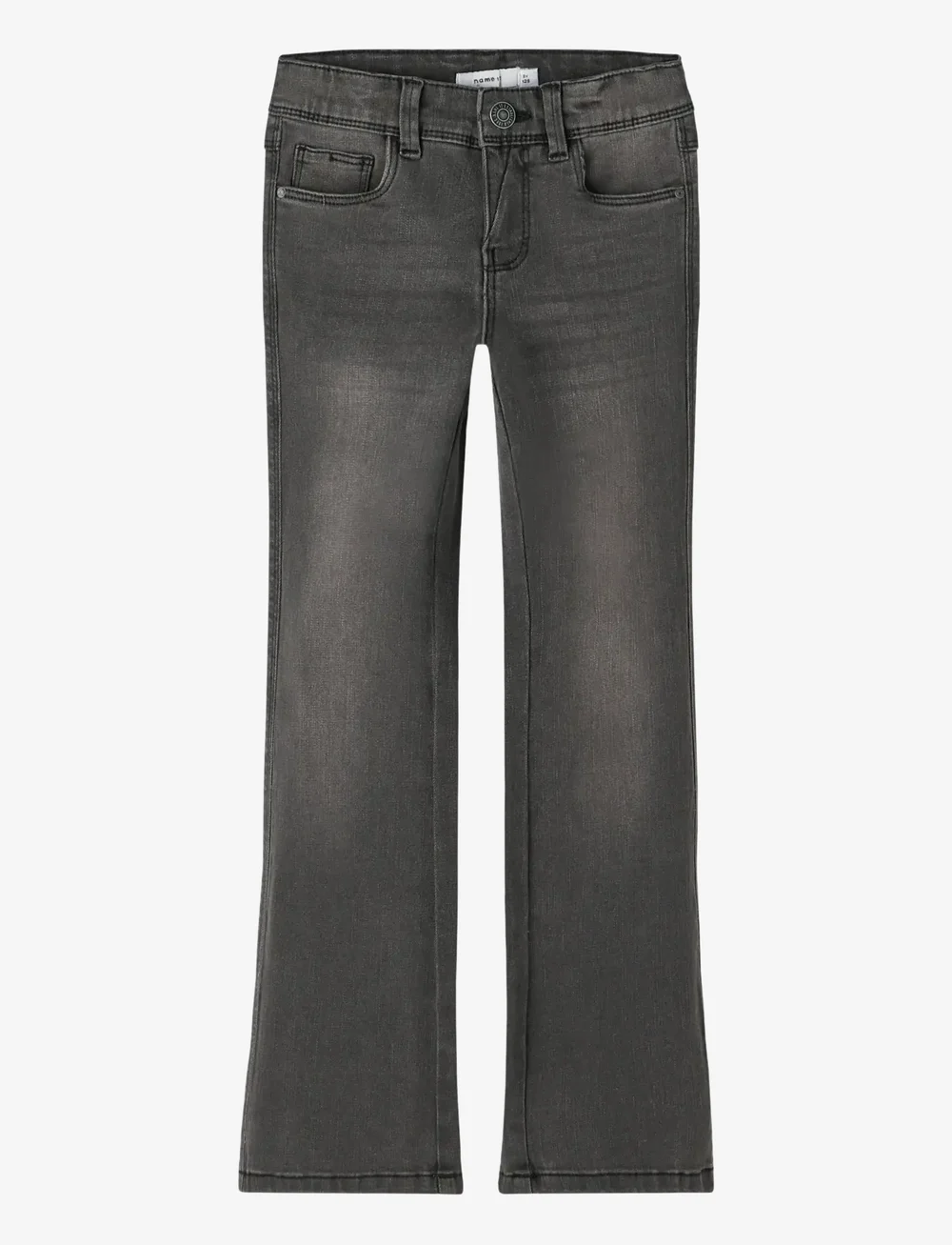name it - NKFPOLLY SKINNY BOOT JEANS 1142-AU NOOS - bootcut jeans - dark grey denim - 1