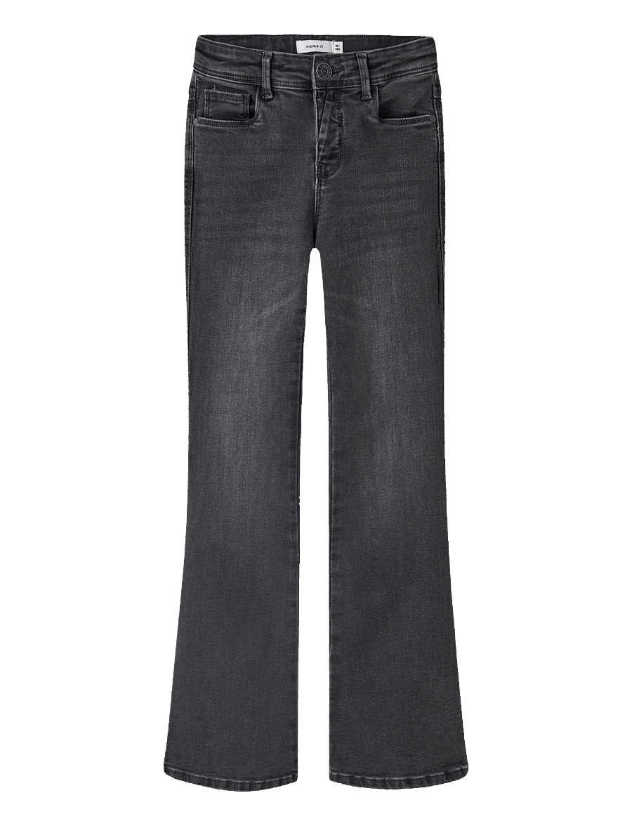 name it - NKFPOLLY SKINNY BOOT JEANS 1142-AU NOOS - bootcut jeans - dark grey denim - 1