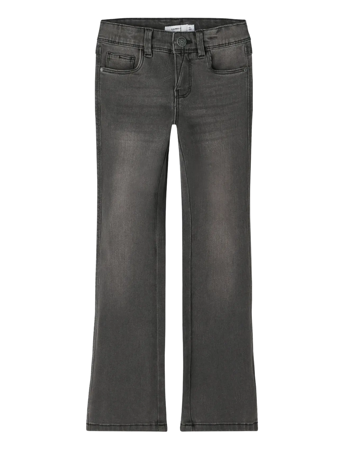 name it NKFPOLLY SKINNY BOOT JEANS 1142-AU NOOS - Jeans - DARK GREY DENIM / grey