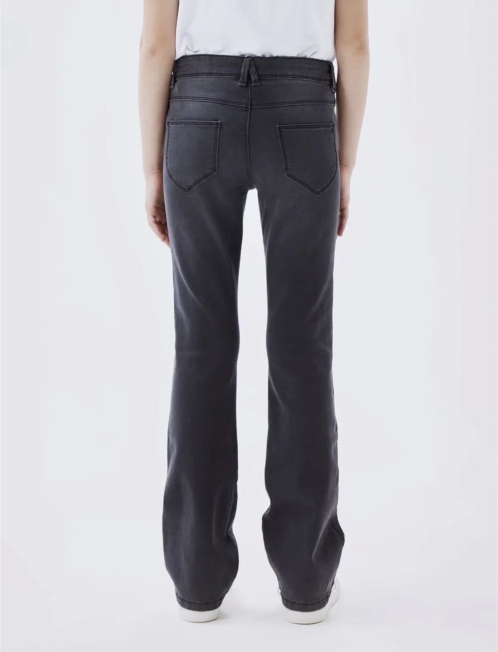 name it - NKFPOLLY SKINNY BOOT JEANS 1142-AU NOOS - bootcut jeans - dark grey denim - 3