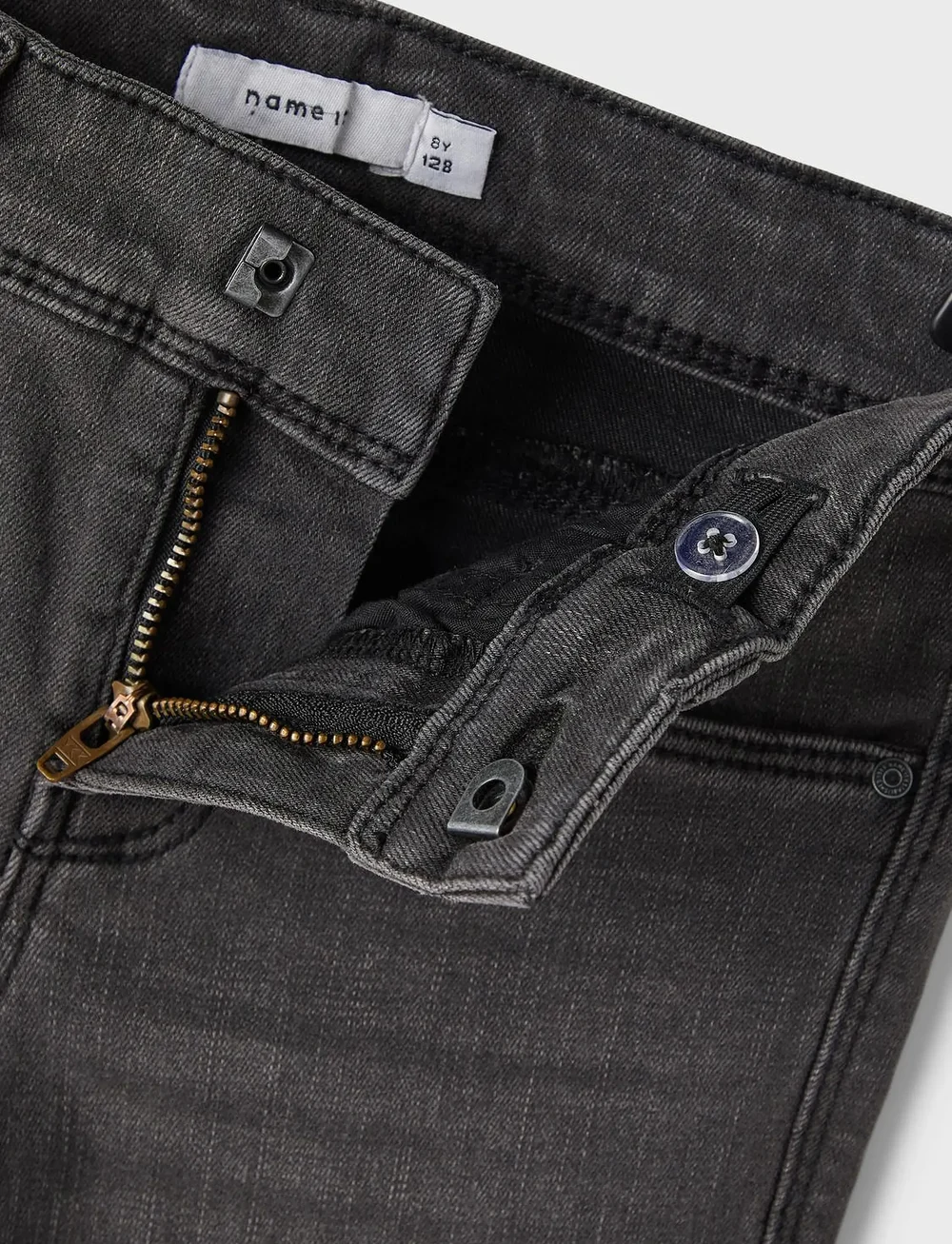 name it - NKFPOLLY SKINNY BOOT JEANS 1142-AU NOOS - bootcut jeans - dark grey denim - 5