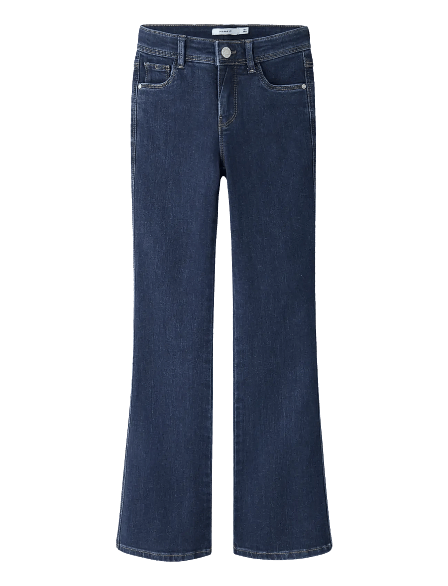name it - NKFPOLLY SKINNY BOOT JEANS 1142-AU NOOS - bootcut jeans - denim blue - 0