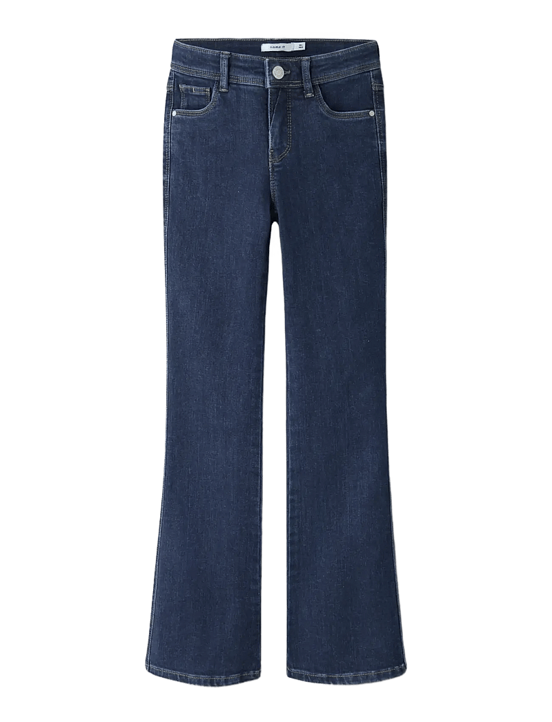 name it - NKFPOLLY SKINNY BOOT JEANS 1142-AU NOOS - alt laienevad teksad - denim blue - 2