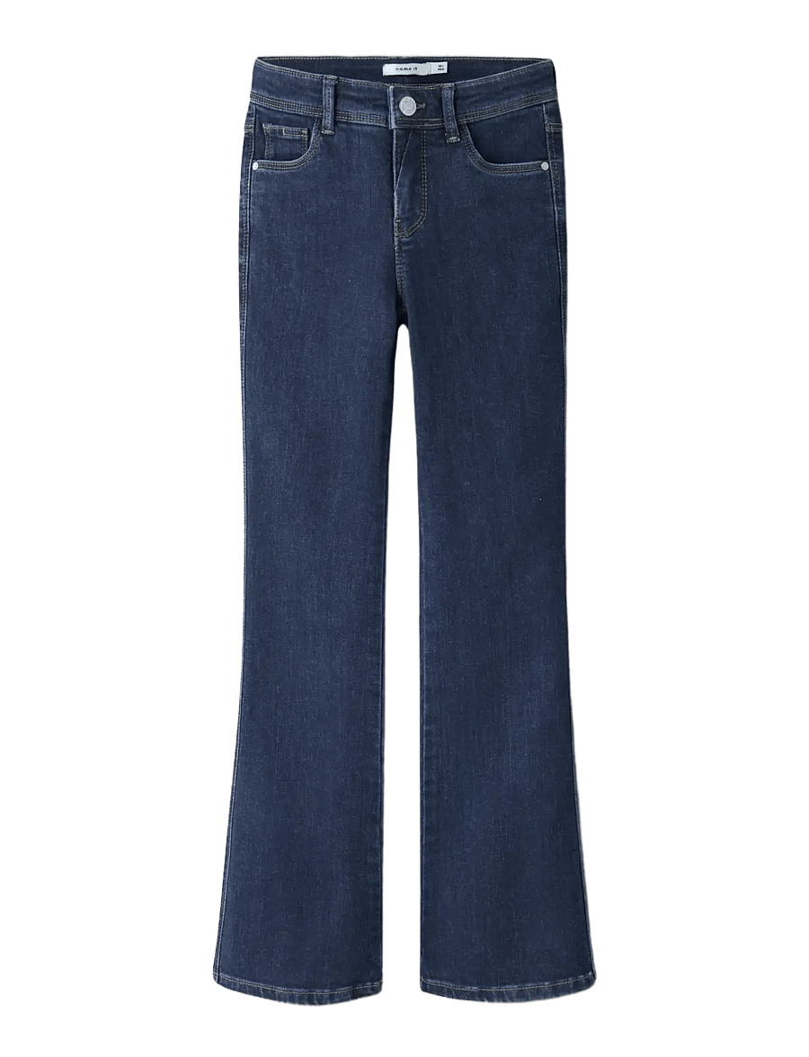 name it - NKFPOLLY SKINNY BOOT JEANS 1142-AU NOOS - bootcut jeans - denim blue - 2