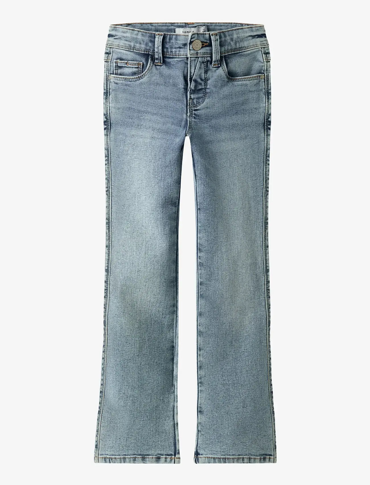 name it - NKFPOLLY SKINNY BOOT JEANS 1142-AU NOOS - bootcut jeans - light blue denim - 1