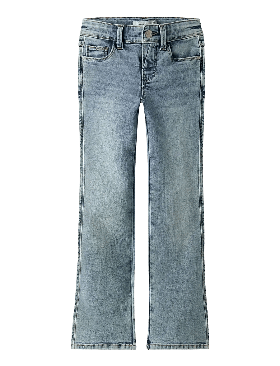 name it - NKFPOLLY SKINNY BOOT JEANS 1142-AU NOOS - bootcut jeans - light blue denim - 1