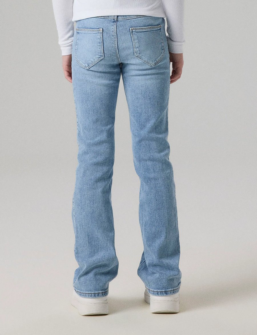name it - NKFPOLLY SKINNY BOOT JEANS 1142-AU NOOS - bootcut jeans - light blue denim - 4