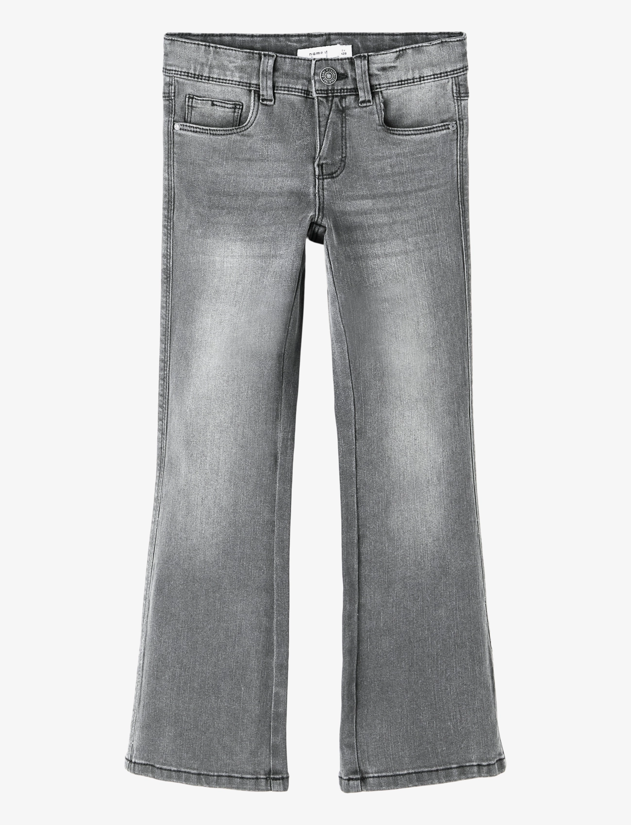 name it NKFPOLLY SKINNY BOOT JEANS 1142-AU NOOS - Underdele - LIGHT GREY DENIM / grey