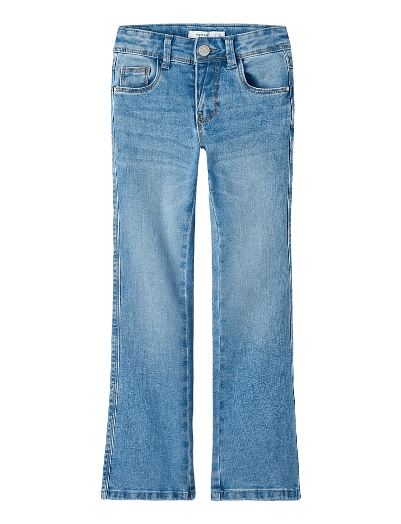 name it - NKFPOLLY SKINNY BOOT JEANS 1142-AU NOOS - alt laienevad teksad - medium blue denim - 1