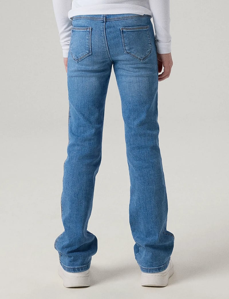 name it - NKFPOLLY SKINNY BOOT JEANS 1142-AU NOOS - alt laienevad teksad - medium blue denim - 4
