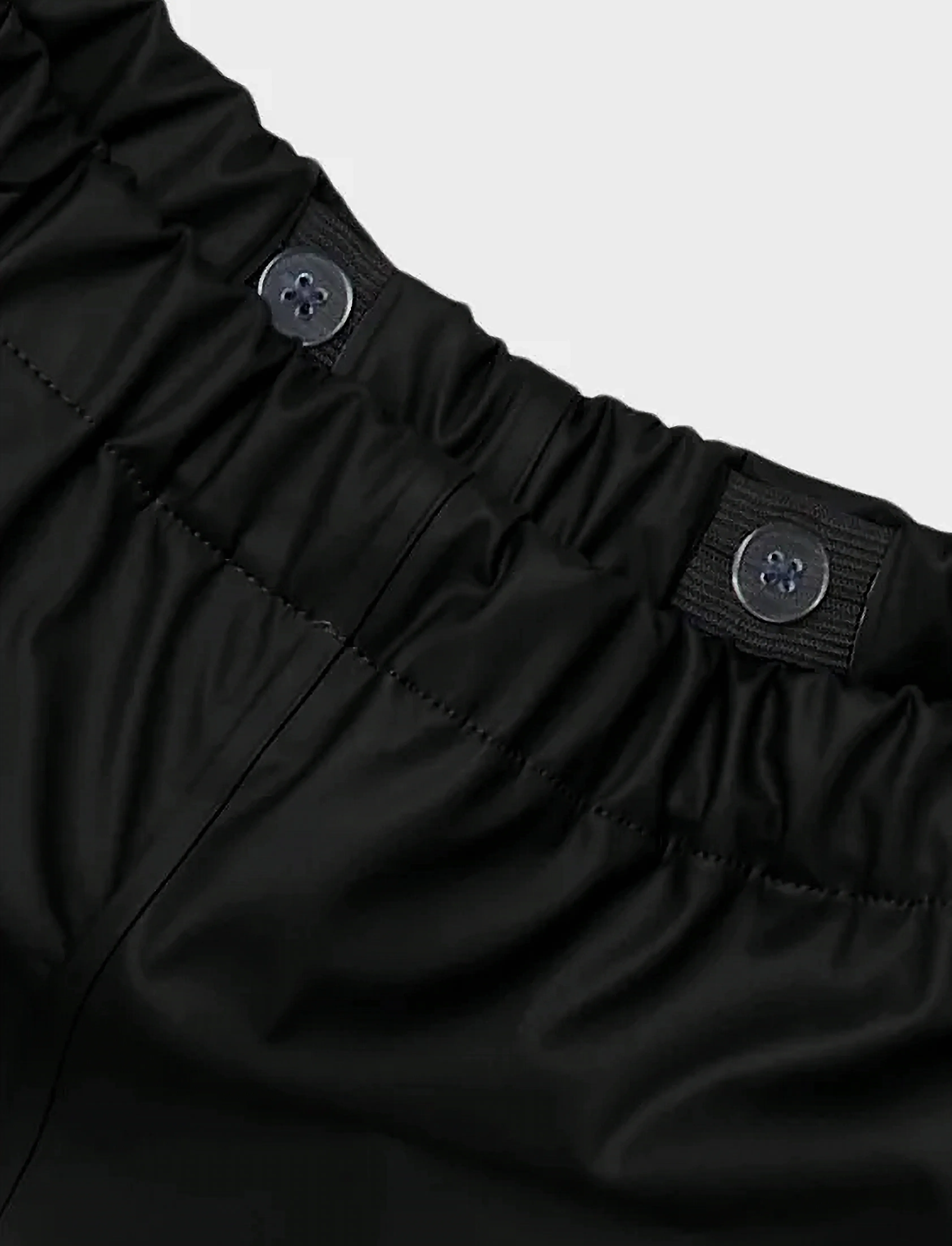 name it - NKNDRY RAIN PANT FO NOOS - regnbyxor - black - 4