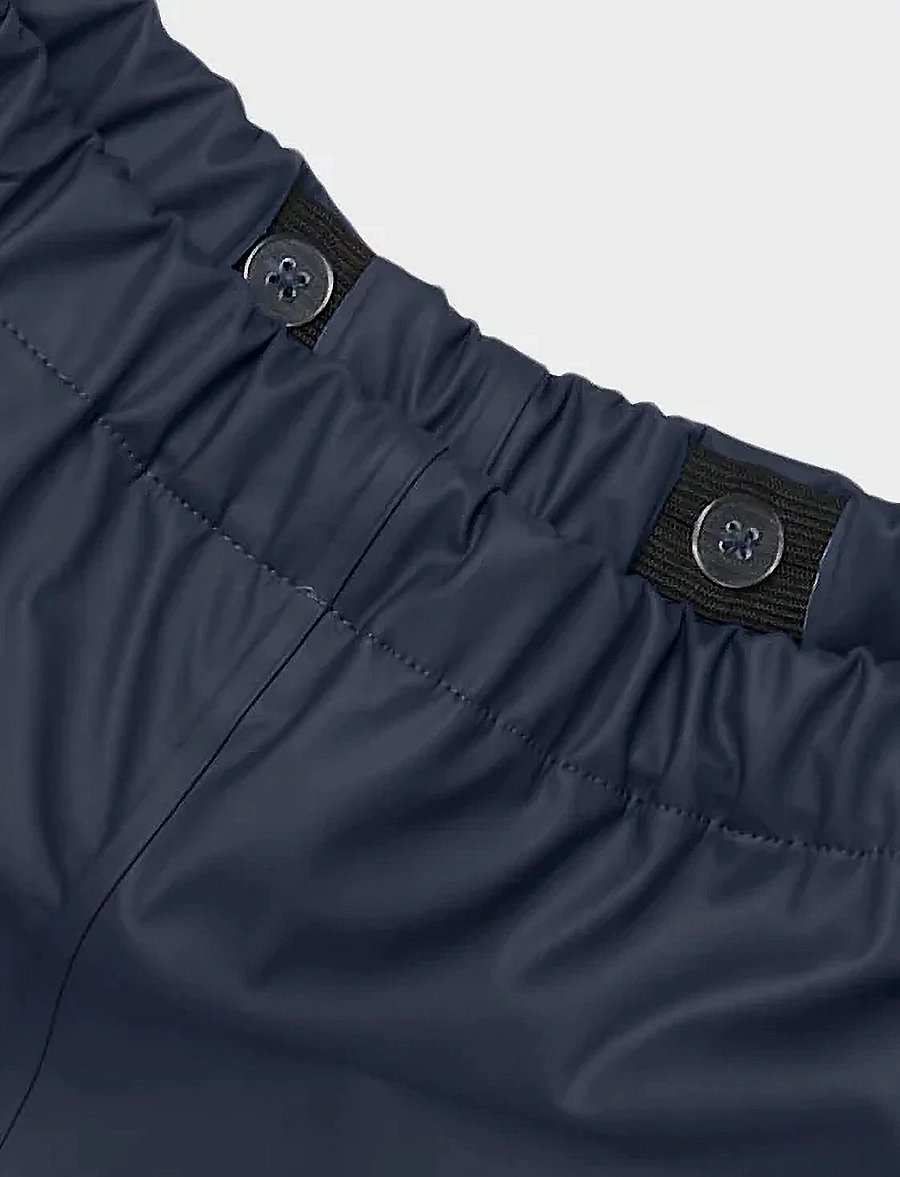 name it - NKNDRY RAIN PANT FO NOOS - regnbyxor - dark sapphire - 4