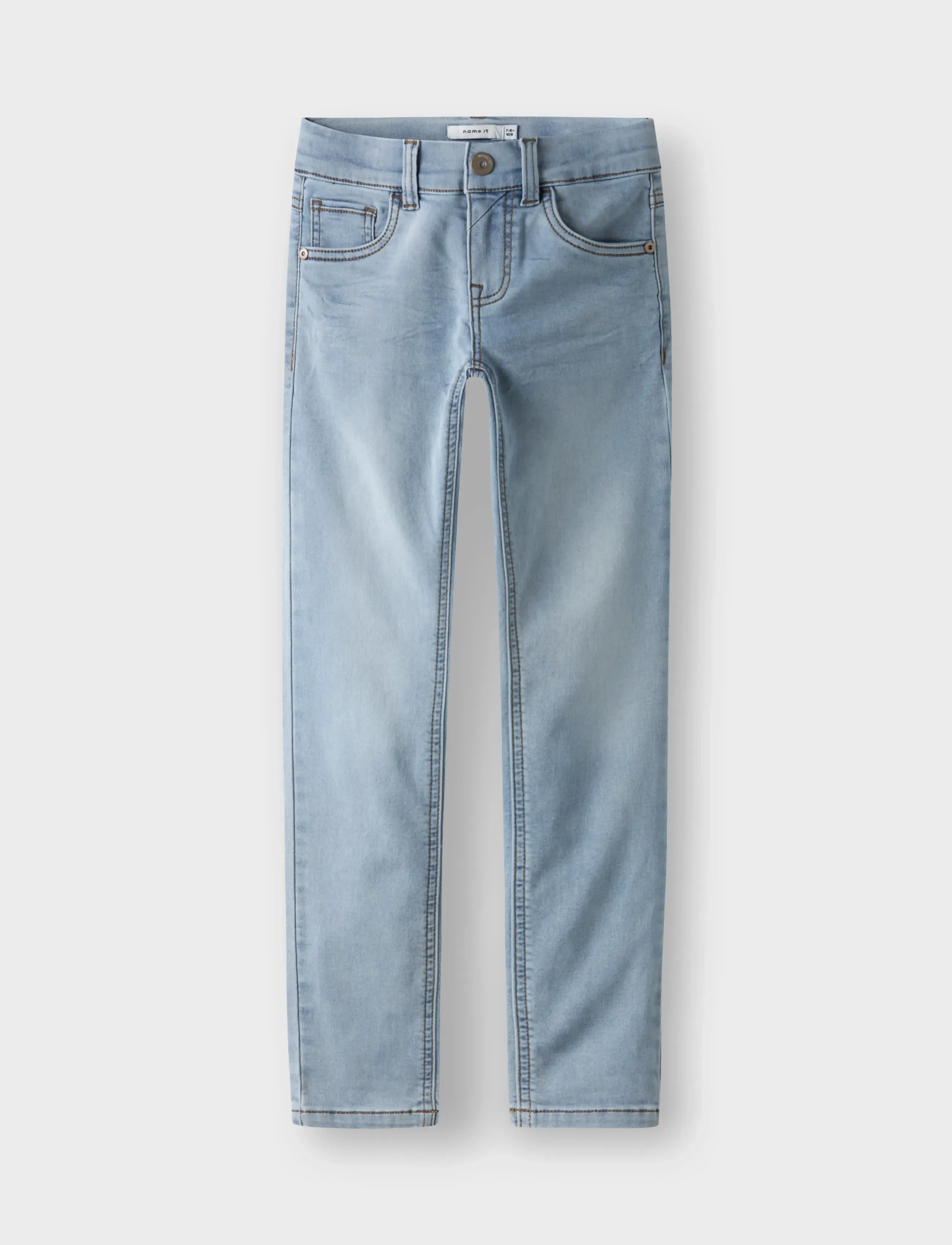 name it NKMTHEO XSLIM SWE JEANS 3113-TH NOOS - Jeans - BRIGHT LIGHT BLUE DENIM / blue