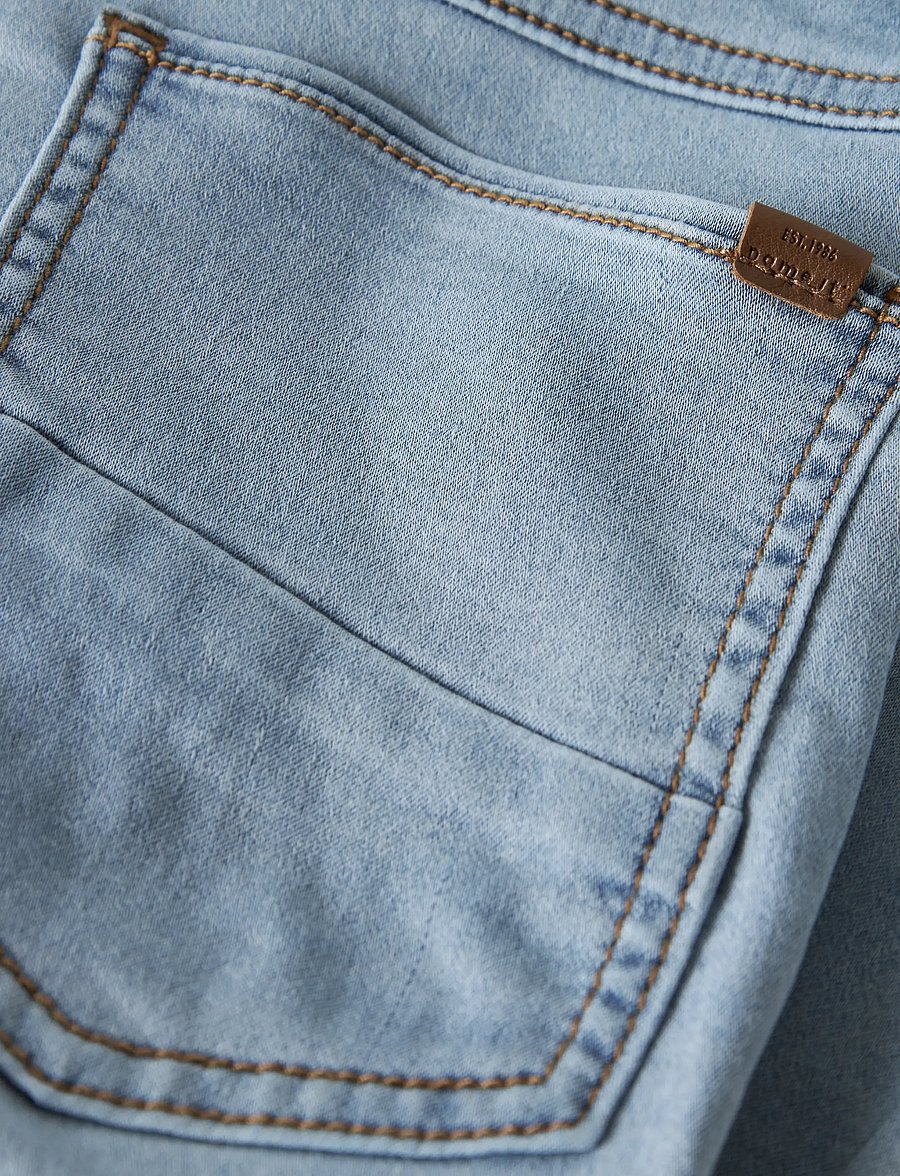 name it - NKMTHEO XSLIM SWE JEANS 3113-TH NOOS - skinny jeans - bright light blue denim - 3