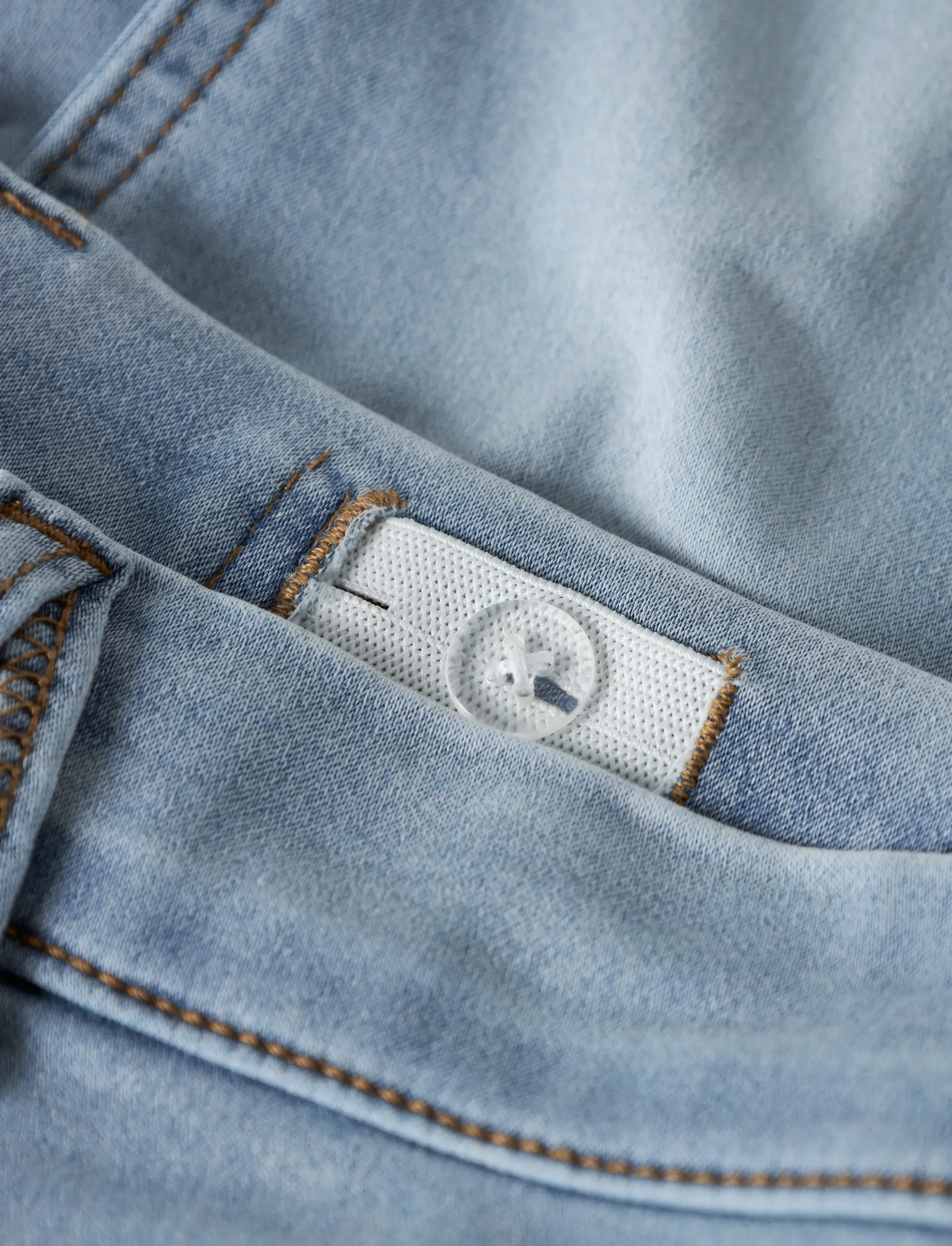 name it - NKMTHEO XSLIM SWE JEANS 3113-TH NOOS - skinny jeans - bright light blue denim - 4
